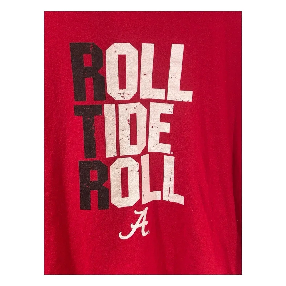 Men's Large University of Alabama Crimson Roll Tide Long Sleeve Shirt - Picture 3 of 5